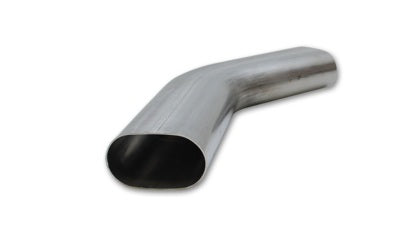 شكل بيضاوي نابض بالحياة مقاس 3 بوصات (الحجم الاسمي) T304 SS 45 درجة ثني العمود بطول 6 بوصات × 6 بوصات