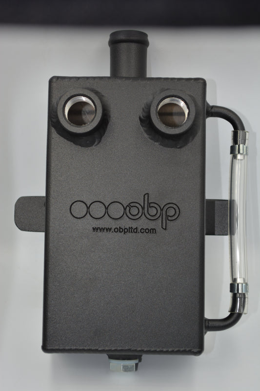Square Bulkhead mount oil catch can 1 Ltr